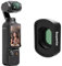 Wide-Angle Lens Compatible with DJI Osmo Pocket 3, Magnetic Attach/Multi-Coated/Optical Glass