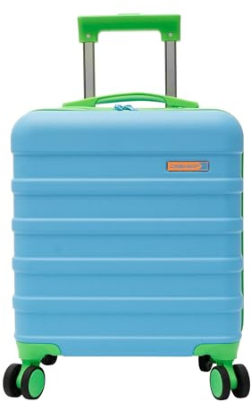 Cabin Max EasyJet Cabin Suitcase 45x36x20 Hard Shell Carry On, 30L | 45x36x20cm, 30L Hard Shell Cabin Suitcase Carry On, 4 Wheel Spinner, Built-In Lock, Wet Pocket, Packing Straps, Fits EasyJet