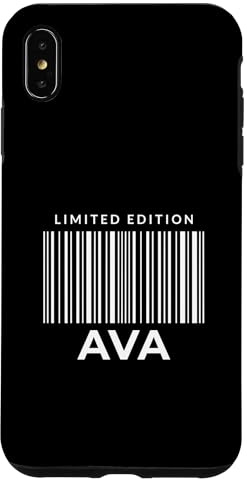 Hülle für iPhone XS Max AVA personalisiertes Namenszitat