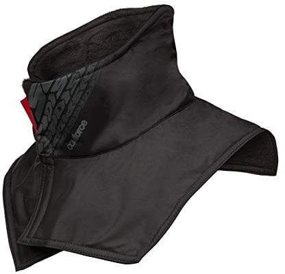SPIDI, NECK WARMER, Schlauchschal fürs Motorradfahren im Winter, Farbe Schwarz und Anthrazit, Größe L, Thermo-Schlauchschal aus Mikrofleece, wärmend und winddicht, wasserdicht