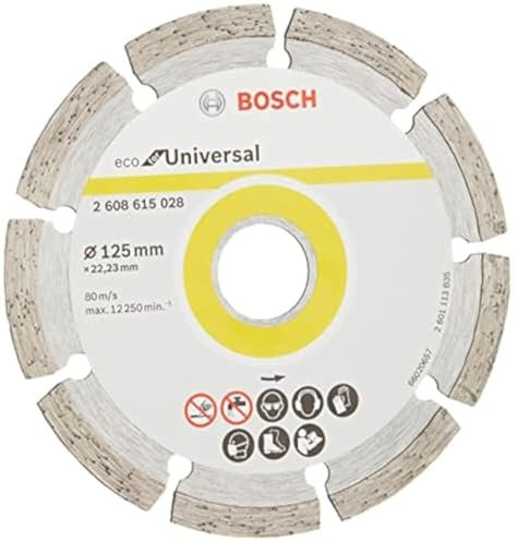 BOSCH 2608615028 Angle Grinder Diamond Cutting DISC 125MM 5 INCH