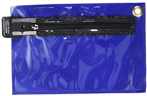Versapak 230 x 152 mm Security Geldbörse Schlüssel – blau