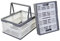 Cadineer Klappboxen, Aufbewahrungskorb, zusammenklappbar Box Set von 2