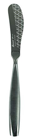 BOSKA Couteau à Tartiner Monaco+ No. 1 de Fromages à pâte molle/Légèrement flexible/Acier inoxydable/Argent / 21 cm