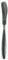BOSKA Streichmesser Monaco+ Nr.1 / mit flexibler Klinge/Edelstahl/Silber / 210 x 23 x 8 mm
