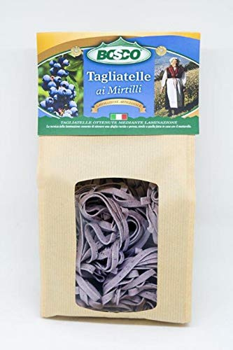 Bosco - Tagliatelle mit Heidelbeertüte - Karton mit 10 Packungen à 250 g