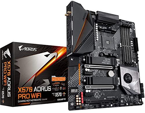 Gigabyte X570 AORUS Pro WiFi Placa Base Zócalo AM4 ATX AMD X570