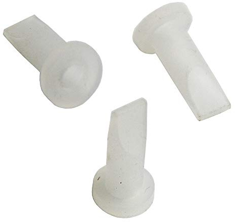 UP100 10 Stück Mini Durchsichtig Silikon-Entenschnabelventil das Einweg-Rückschlagventil abdichtet 11 x 6.6 x 20 MM Flüssigkeits- und Gasrückfluss verhindern