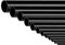 Meterware Kabelschutzschlauch Bougierrohr Schutzrohr 11 Größen 4mm-22mm Schwarz (Durchmesser 18mm)