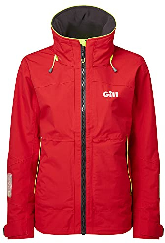 Gill OS32 Womens Coastal Sailing Jacket 2021 - Red 10