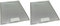 Ufixt Fits 2 x Universal Cooker Hood Metal Grease Filter 380mm x 283mm