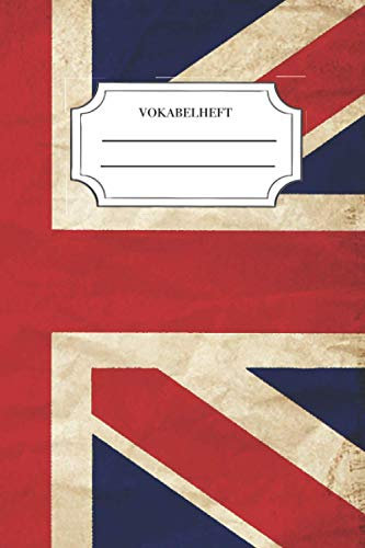 Englisch Vokabelheft: Vokabelheft, A5, 60 Seiten mit je 2 Spalten