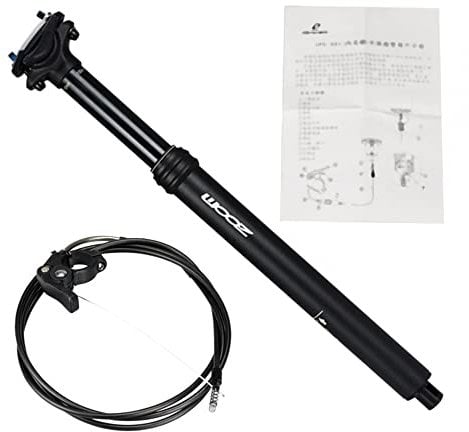 MiOYOOW Dropper Seatpost, Höhenverstellbare Teleskop Sattelstütze für MTB BMX 27,2/31,6/30,9mm SPD-801N