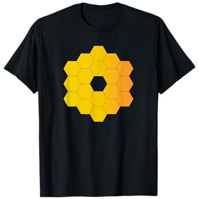 Webb Space Teleskop Spiegel Design Science Universe JWST T-Shirt