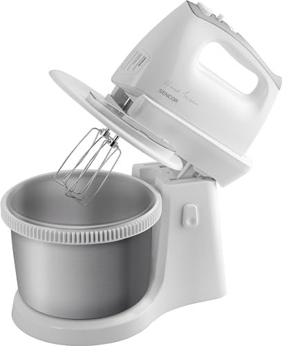 Batteur à Main avec Bol Rotatif, 500 W, Argent SHM 6206SS Sencor