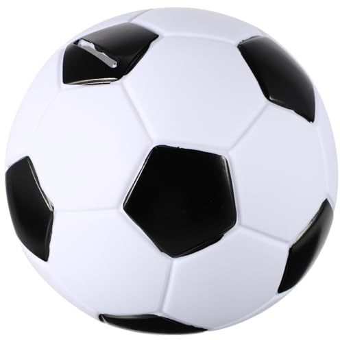 Piggy Bank for Kids, Football Piggy Bank for Boys Girls, Cartoon Coin Bank Football Shaped Money Box Match Game Decorations Football Themed Party Favors for Football Lover