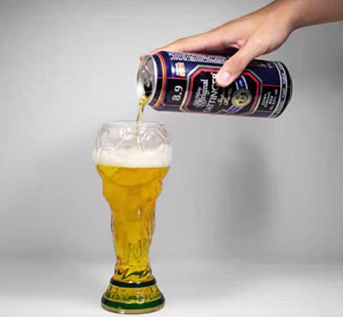 Versión coleccionable Recuerdos Crystal Beer Stein Glass Beer Mugs, Creative Hercules Beer Mug, Clear Glass Beer Glass & Beer Cups, Vasos de cerveza for Festival Boda Fiesta de cumpleaños ( Color : Tr