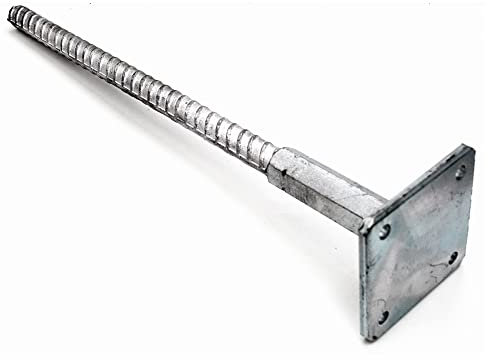 P-Pfostenträger/Pfostenträger Typ P zum Einbetonieren, höhenverstellbar (520-580 (mit Platte Typ P))