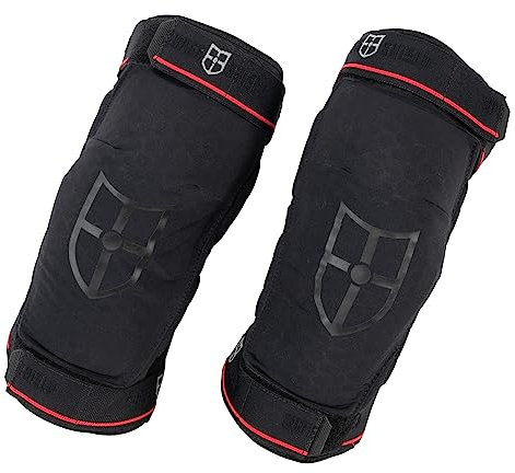 SUPER SHIELD Knieprotektoren Motorrad, CE Zertifizierte Motorrad Knieschoner, Atmungsaktive Knieschützer, Ergonomische Motorrad Protektoren, Herausnehmbare Protektoren, Leicht & Flexibel