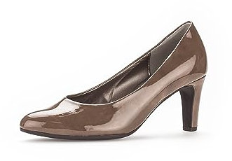 Gabor Damen Klassische Pumps, Frauen Absatzschuhe,hochhackige Schuhe,stoeckelschuhe,Ausgehschuhe,Abendschuhe,Court Shoes,Dark-Nude,40.5 EU / 7 UK