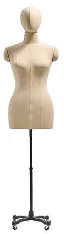 Schneiderpuppe Kleid Nähen Formulare Schaufensterpuppe Torso, Erwachsene Weiblich Schneiderpuppe, Schaumstoff-Körper Zum Halten Von Stecknadeln Manikin und Bekleidungsherstellung ( Color : Tripod stan