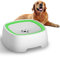 CAMKONG Gamelle d'Eau pour Chien et Chat, Ne Se Renverse Pas, Antidérapant, Port de Véhicule, Facile d'Entretien, 1500 ml (Vert)