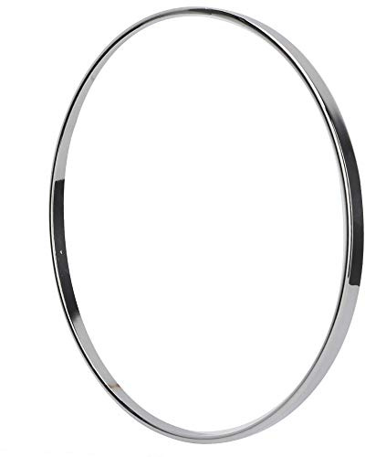 Tomotato Banjo-Spannreifen, Stahl-Banjo-Flansche, Banjo-Teile-Zubehör, Spannreifen Vernickelt für Banjo, 8 Zoll