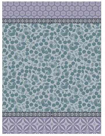 Le Jacquard Francais Geschirrtuch Confitures Cerises Bleue