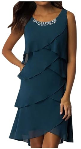 LKRSEEF Robe Mi Longue Fluide Plage Grande Taille Cérémonie Ete De Soiree Longue Cocktail Printemps Imprimé Fleurie Courte Femme Boheme Chic Et Elegant Glamour Qui Cache Le Ventre Robe Grande Taille