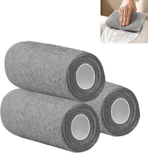 PRITOK Chiffons en microfibre Rouleau de chiffon de nettoyage en microfibre : 3 rouleaux de serviettes de cuisine Chiffons de nettoyage réutilisables 25 pièces par rouleau pour cuisine, voitures,
