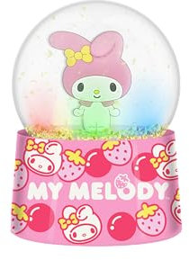 Silver Buffalo Sanrio Hello Kitty und Seine Freunde, beleuchtete Schneekugel mit meiner Melodie, 45 mm