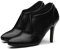 Scarpe da Donna Stivaletti Singoli da Donna Primaverili Scarpe Eleganti con Tacco Alto Stivali a Punta Stivaletti Donna Neri Rossi