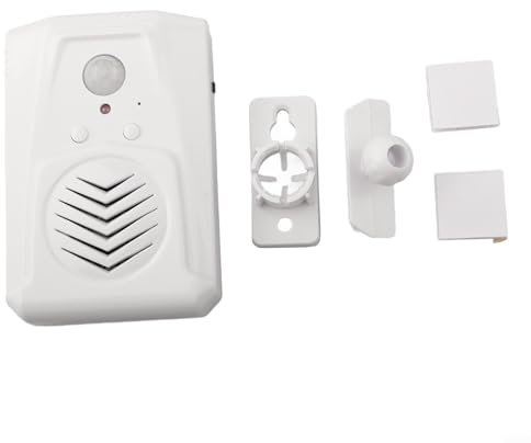 MP3 Audio Bewegungsmelder Türklingel USB Wiederaufladbar mit Human Body Detection Technologie