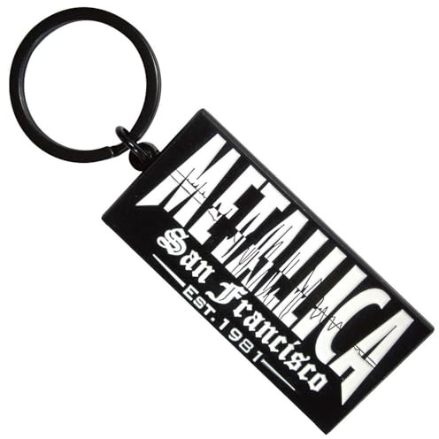 Metallica Quake Band Logo Schlüsselring Keychain One Size