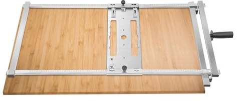 Circular Saw Guide Rail, Positioning Cut Board Tool with Dual Parallel Precise Scales, Stainless Steel Multifunctional Edge Guide for Circular Saw Woodworking Cutting Operations