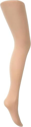 Mysasi Children's 40 den Opaque Tights 9-11 years Natural.