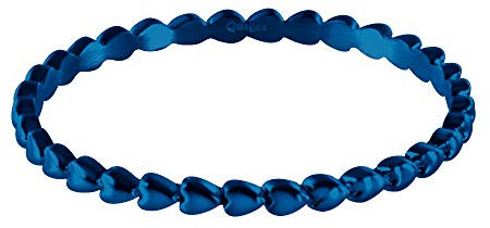 Quiges Edelstahl Stapelring Kombinationsring Bandring Füllring 2mm Höhe Herzen Ringgröße 21mm (66)