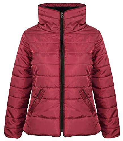 A2Z 4 Kids Girls Jacket Stylish Padded Warm Puffer Bubble Windbreaker Quilted Lightweight Warm Cold Weather Thick Coats Fashion Kids Jackets Age 5-13 Years