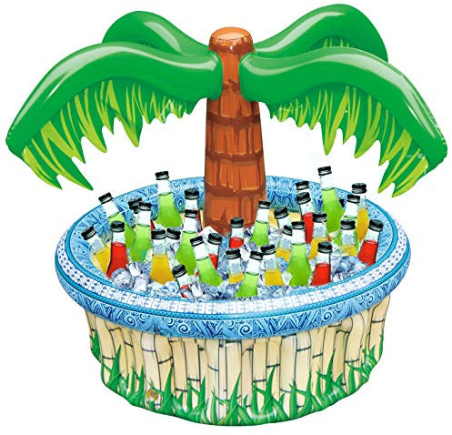 JOYIN 71 cm aufblasbare Palme kühler, Strand-Thema-Partei-dekor, partyangebot für Pool-Party, Hawaiian Luau Partei und Partei