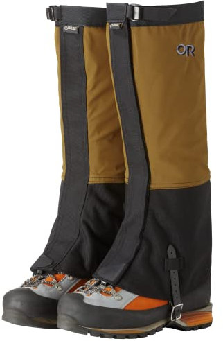 Outdoor Research Men's Crocodile Gaiters Ochre/Black M