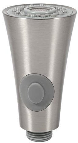 Wasserhahn Ersatzkopf Küchenarmatur Ersatzbrause Brausekopf Spültischarmatur Wasserhahn Küchenbrause Pull Out Spray Kopf Ersatzteil Badezimmer Küche Zubehör 2-Funktionen, 1/2 ABS Plastic