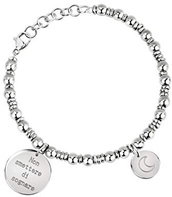 Bluespirit Damenarmband, GOOD VIBES Kollektion, aus Edelstahl - P.31R505000900