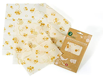 Zassenhaus Bienenwachstücher-KP0000054606 Bienenwachstücher, beige, 32x35, 3