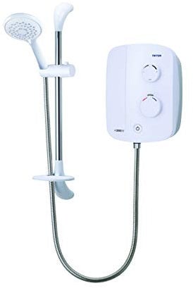 Triton Showers Bathrooms Power, White, 215 mm