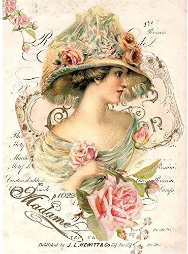 Puzzle Schöne Frau im Hut 1000 Stück