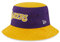 New Era - NBA Los Angeles Lakers Washed Pack Tapered Bucket Cappello Colore Viola, Lilla, M