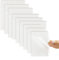 Vicloon Blätter Transparente Haftnotizen, 450 Haftnotizen Set, 3 Größen Wasserfest Transparent Sticky Notes, Wiederbeschreibbar Haftnotizzettel, für Schule, Büro, Hause