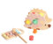 Classic World Igel Steckspiel | Hammerspiel, Sortierbox, Xylophon (3 in 1) | Hammerspiel ab 1 Jahr | Klopfbank ab 1 Jahr | Xylophon Kinder 1 Jahr