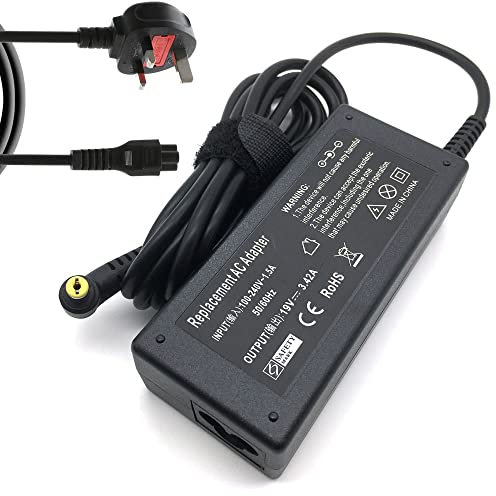 Chargeur pour ordinateur portable Acer Aspire E14 E15 E14 Touch E1-571 E1-571G E5-411 E5-411-P137 E5-421 E5-421G E5-471 E5-471G E5-471PG Compatible Acer Aspire E5-471PG 14 Chargeur 14 Adaptateur