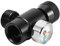 Akozon CO2-Adapter, CO2-Fülltank-Zylinder-Nachfüll-Aquarium F-Kit für (Silber ohne Zähler) O2 für Flaschenadapter-Anschluss (Schwarz)